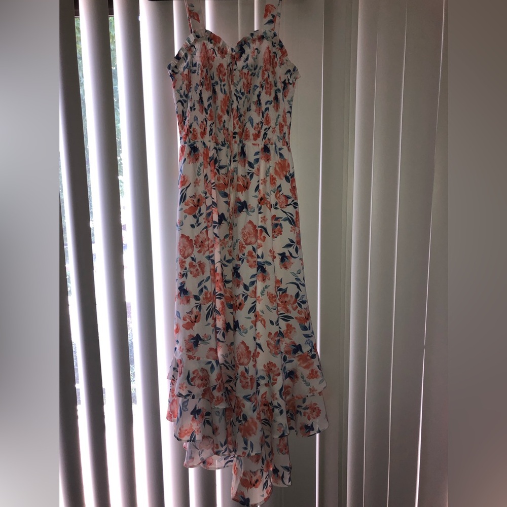Grace Karin Pink Strap Sundress for Wedding Guest